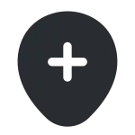 Location Add SVG Icon